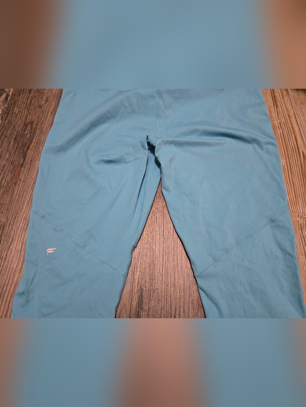 Fabletics Teal Blue High-Waist Leggings - Picture 11 of 14